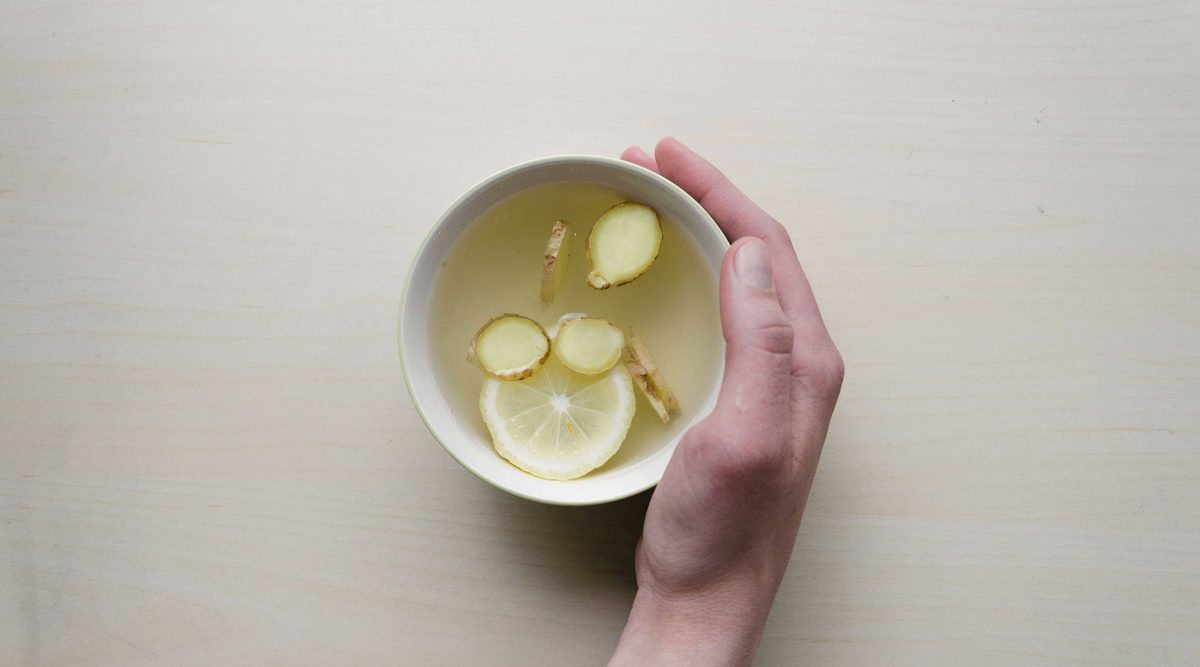 Hilfe bei Erkältung: Zitrone-Ingwer-Tee