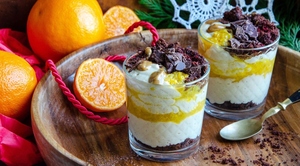 Winter-Orangen-Dessert im Glas - Brain Food Magazin – lebe bewusst