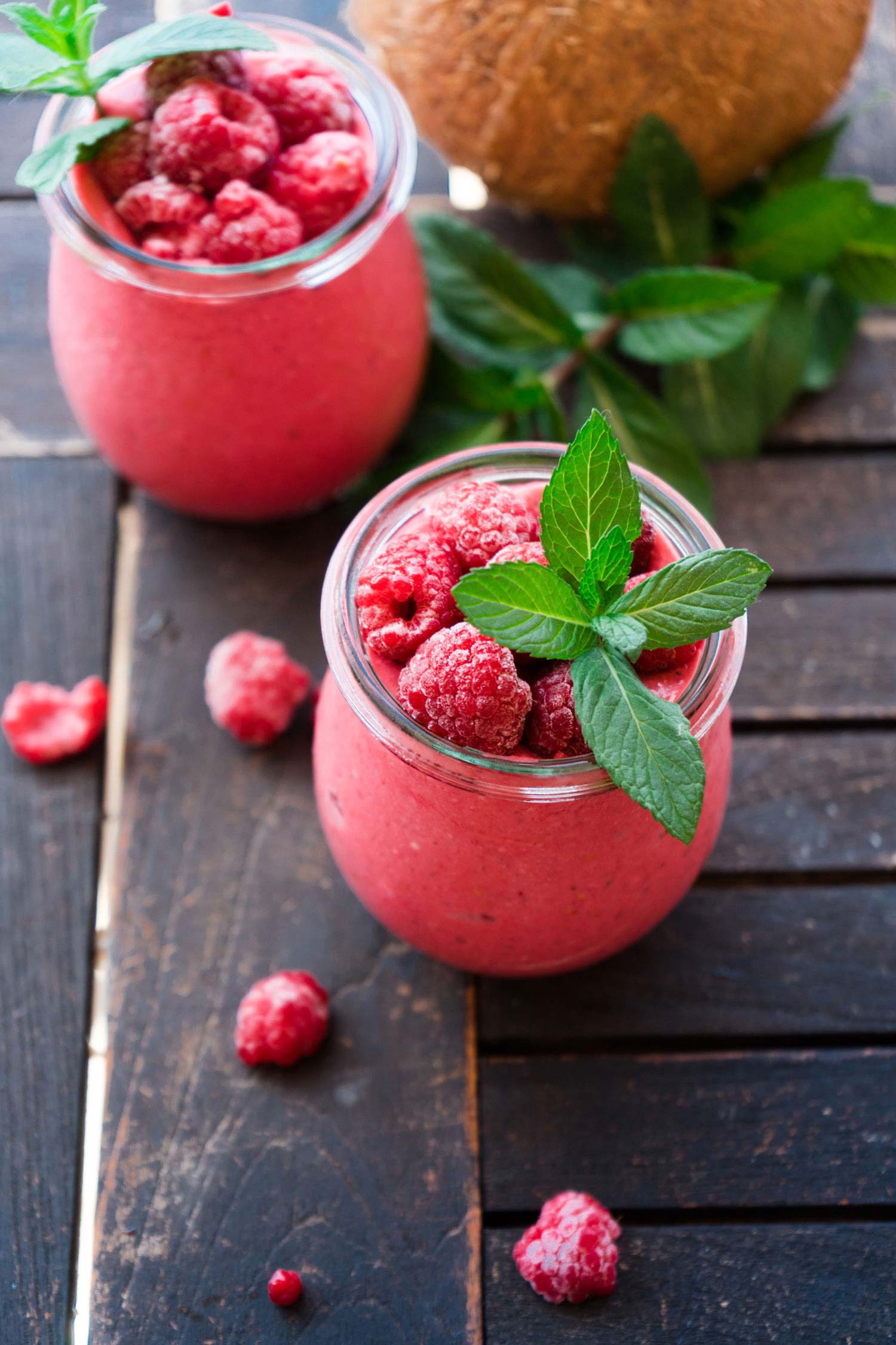 Himbeer Kokos Sorbet – Versüße dir die Sommerzeit! – Brain Food