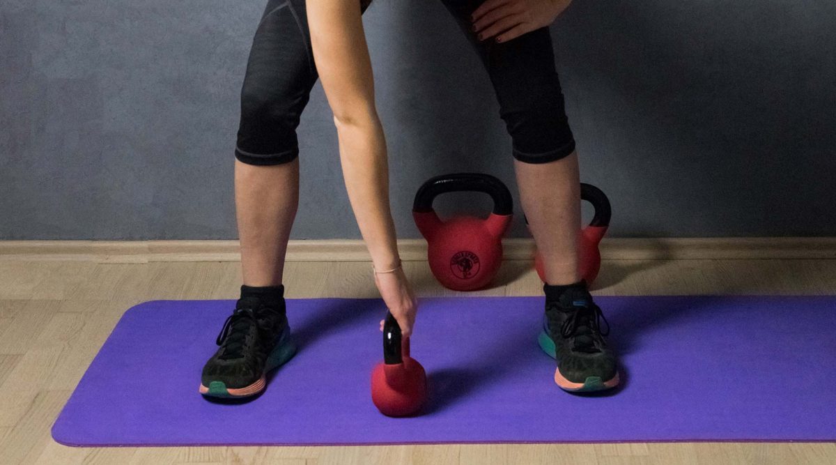 3 einfache Kettlebell Übungen – auch für Anfänger geeignet! (Anzeige)