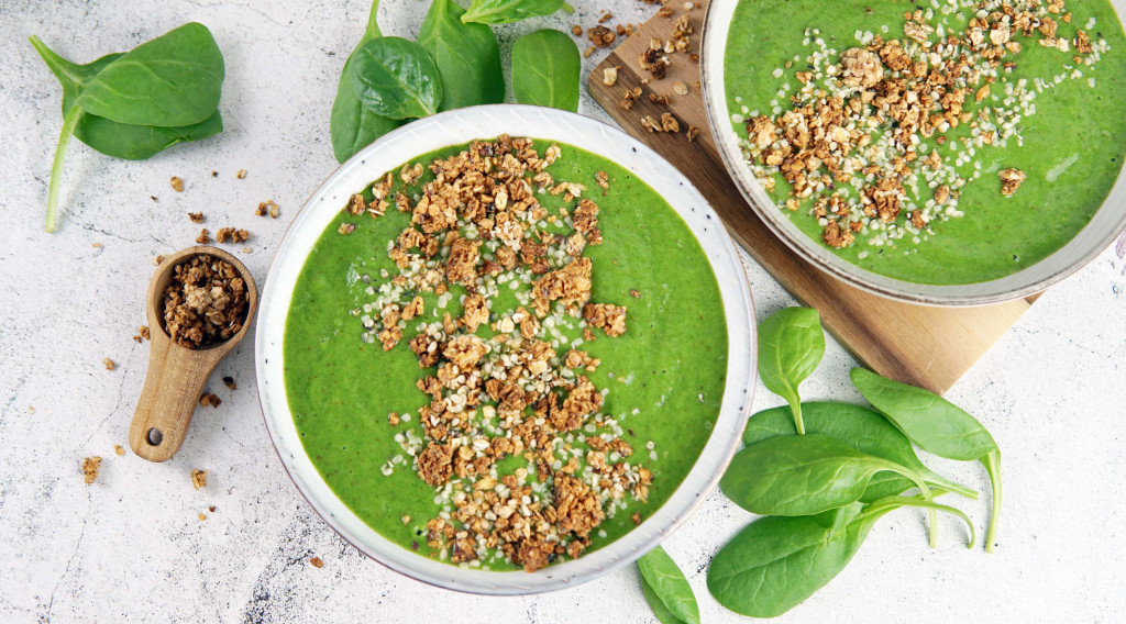 Smoothie Bowl Spinat