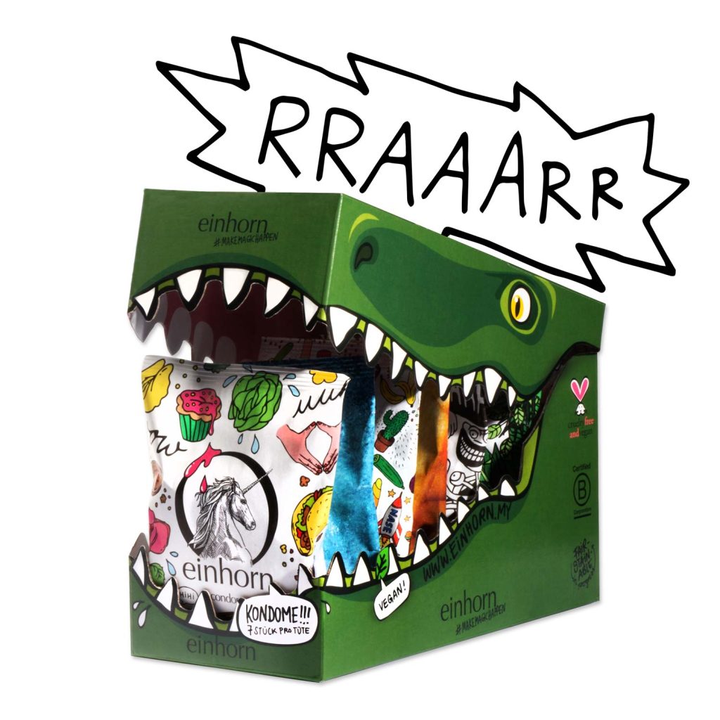 Einhorn vegane Kondome