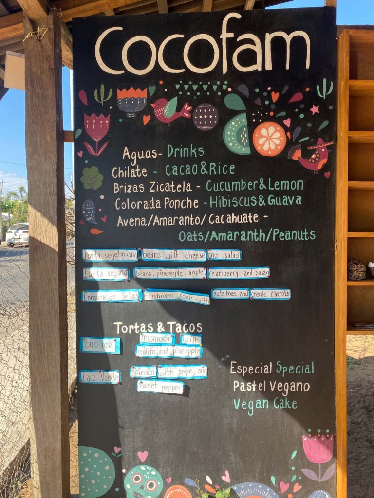 Cocofam Restaurant in Puerto Escondido