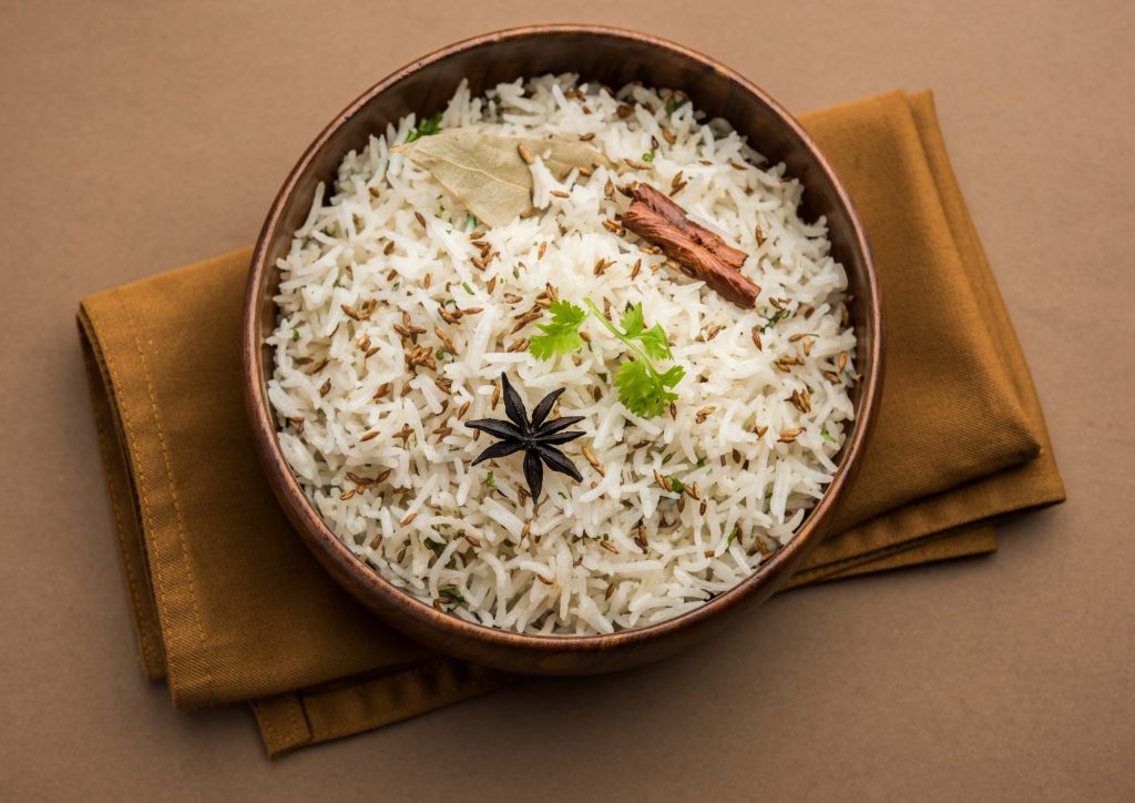 authentischer indischer Kochkurs: Basmatireis