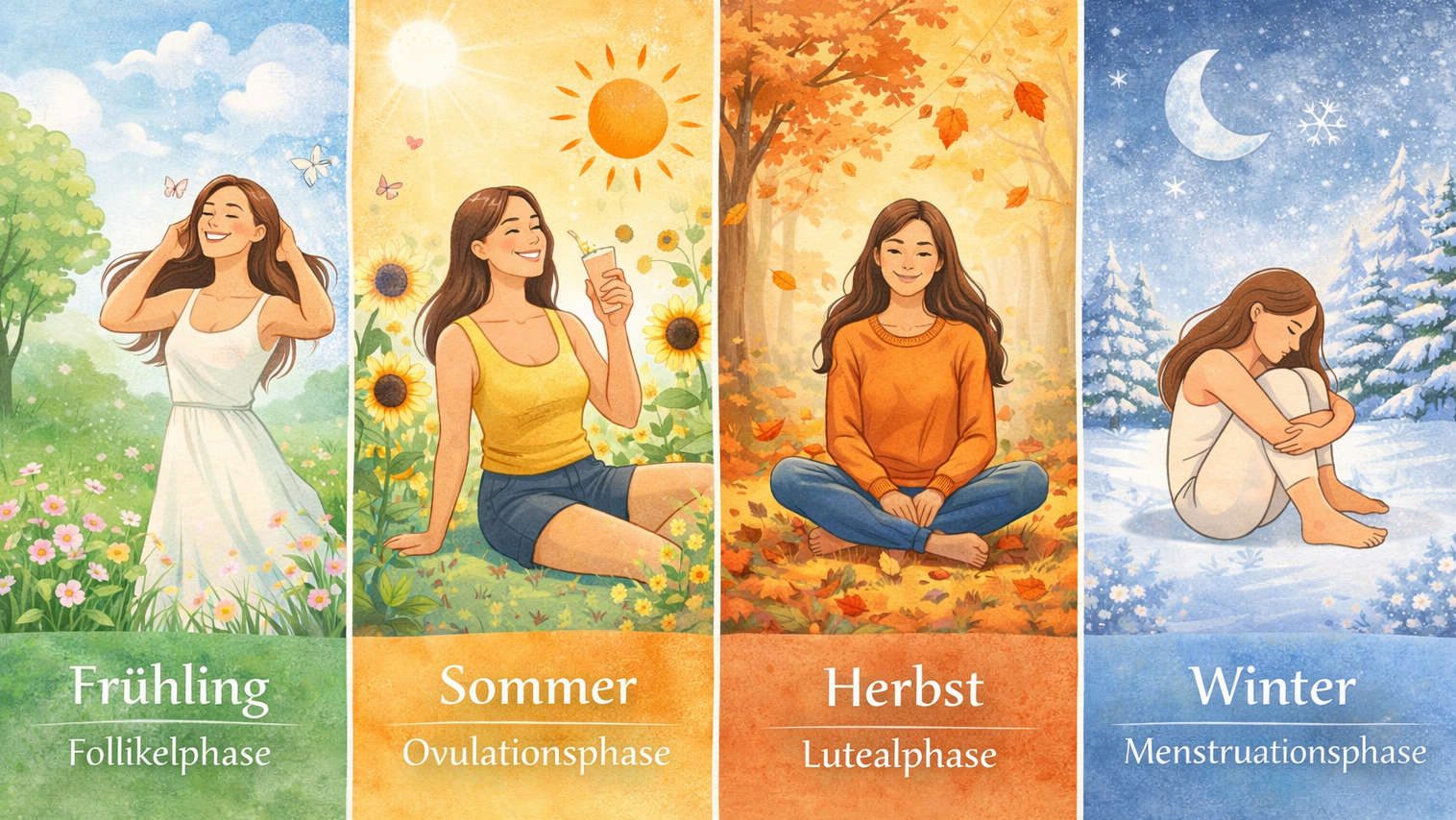 Was dein weiblicher Zyklus über Energie, Fruchtbarkeit und Leistung verrät